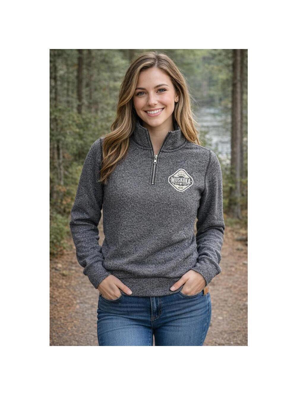 Women’s Muskoka Bear Wear Pullover Sweater Size Small